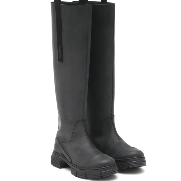 Ganni Shoes - GANNI recycled rubber boot